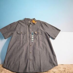 Carhartt Charcoal Button Down Shirt